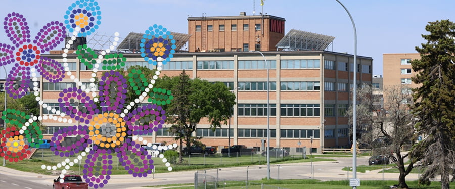 Metis authority operations building in Winnipeg
